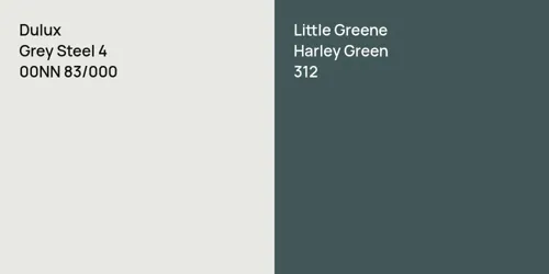 00NN 83/000 Grey Steel 4 vs 312 Harley Green