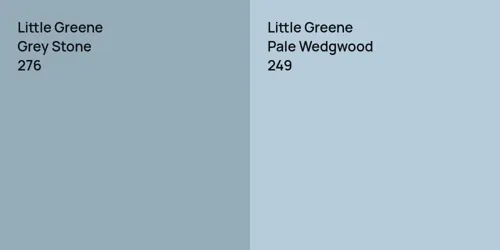 276 Grey Stone vs 249 Pale Wedgwood