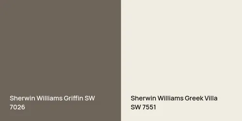 SW 7026 Griffin vs SW 7551 Greek Villa