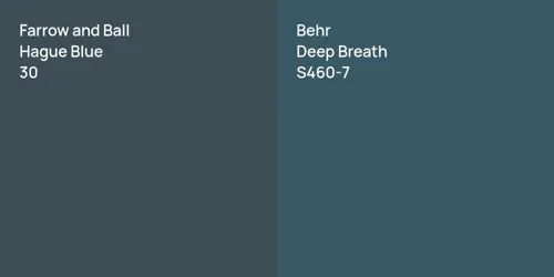 30 Hague Blue vs S460-7 Deep Breath