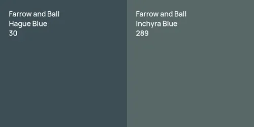 30 Hague Blue vs 289 Inchyra Blue