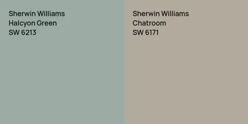 SW 6213 Halcyon Green vs SW 6171 Chatroom