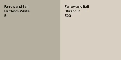 5 Hardwick White vs 300 Stirabout