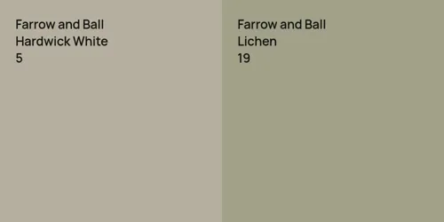 5 Hardwick White vs 19 Lichen