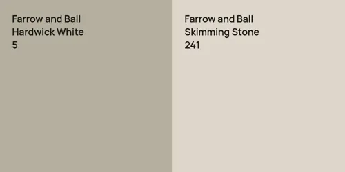 5 Hardwick White vs 241 Skimming Stone