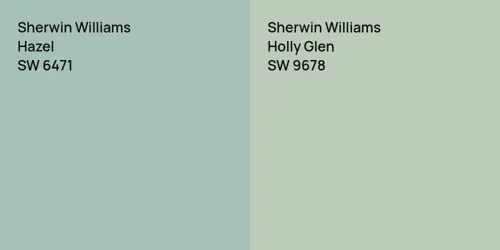 SW 6471 Hazel vs SW 9678 Holly Glen