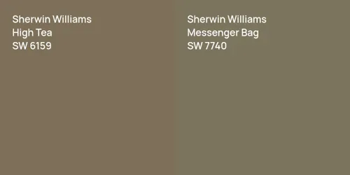 SW 6159 High Tea vs SW 7740 Messenger Bag