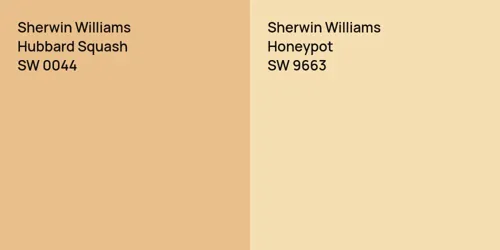 SW 0044 Hubbard Squash vs SW 9663 Honeypot