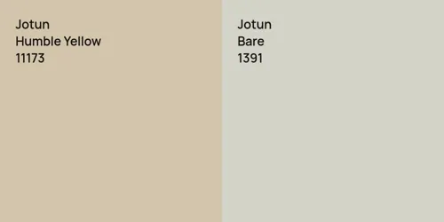 11173 Humble Yellow vs 1391 Bare