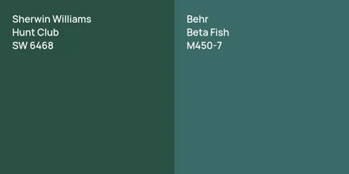 SW 6468 Hunt Club vs M450-7 Beta Fish