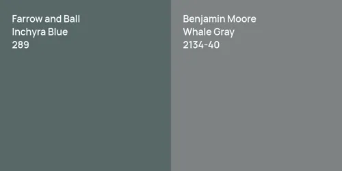 289 Inchyra Blue vs 2134-40 Whale Gray