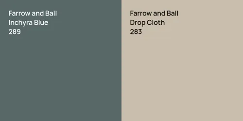 289 Inchyra Blue vs 283 Drop Cloth