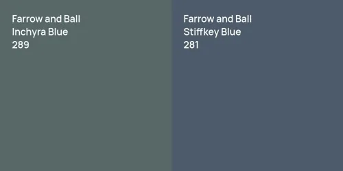 289 Inchyra Blue vs 281 Stiffkey Blue