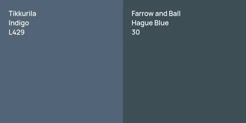 L429 Indigo vs 30 Hague Blue