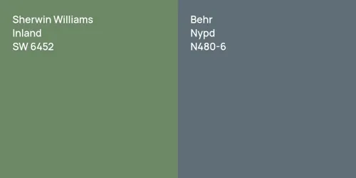 SW 6452 Inland vs N480-6 Nypd