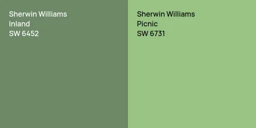 SW 6452 Inland vs SW 6731 Picnic