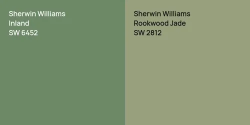 SW 6452 Inland vs SW 2812 Rookwood Jade