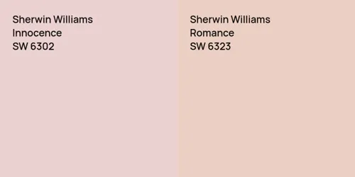 SW 6302 Innocence vs SW 6323 Romance