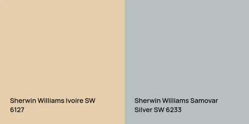 SW 6127 Ivoire vs SW 6233 Samovar Silver