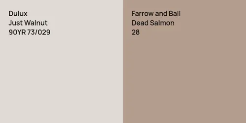 90YR 73/029 Just Walnut vs 28 Dead Salmon