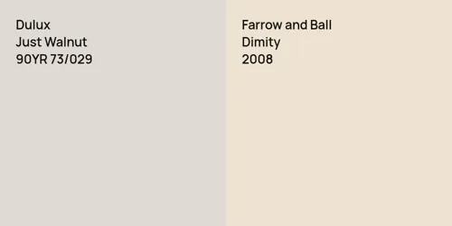 90YR 73/029 Just Walnut vs 2008 Dimity