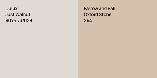 90YR 73/029 Just Walnut vs 264 Oxford Stone