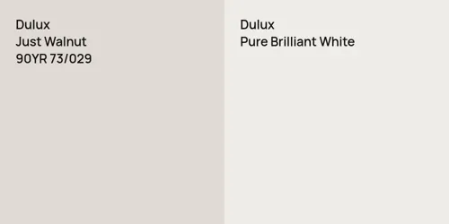 90YR 73/029 Just Walnut vs null Pure Brilliant White