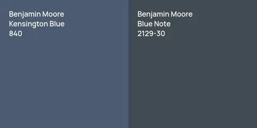 840 Kensington Blue vs 2129-30 Blue Note