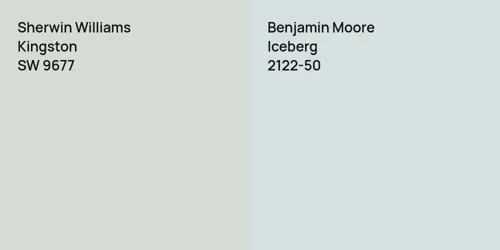 SW 9677 Kingston vs 2122-50 Iceberg