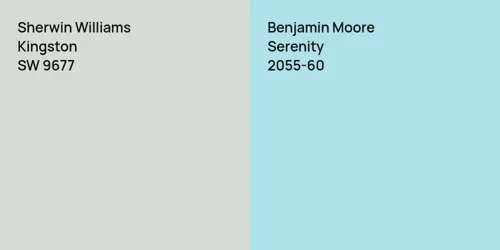 SW 9677 Kingston vs 2055-60 Serenity