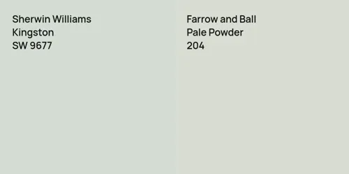 SW 9677 Kingston vs 204 Pale Powder