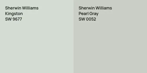 SW 9677 Kingston vs SW 0052 Pearl Gray