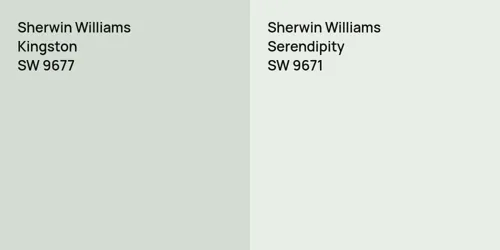 SW 9677 Kingston vs SW 9671 Serendipity