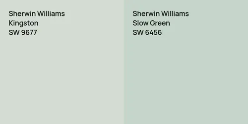 SW 9677 Kingston vs SW 6456 Slow Green