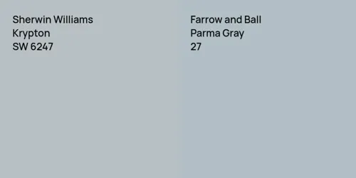 SW 6247 Krypton vs 27 Parma Gray