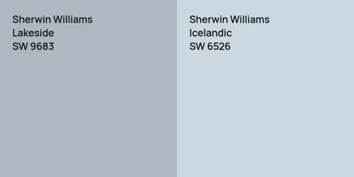 SW 9683 Lakeside vs SW 6526 Icelandic