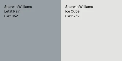 SW 9152 Let it Rain vs SW 6252 Ice Cube