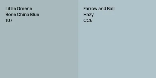 107 Bone China Blue vs CC6 Hazy