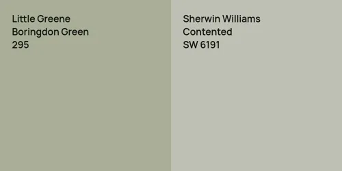 295 Boringdon Green vs SW 6191 Contented