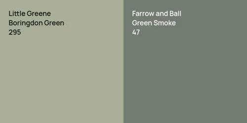 295 Boringdon Green vs 47 Green Smoke