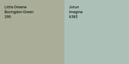 295 Boringdon Green vs 6383 Imagine