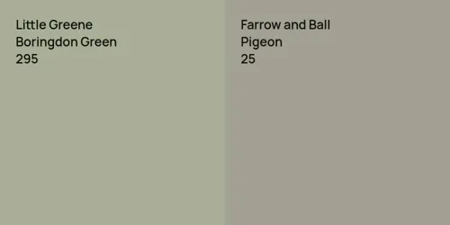 295 Boringdon Green vs 25 Pigeon