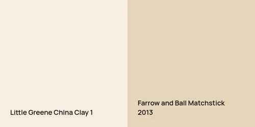 1 China Clay  vs 2013 Matchstick