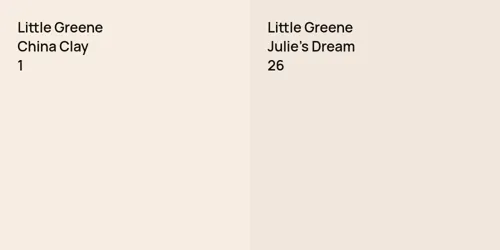 1 China Clay  vs 26 Julie's Dream