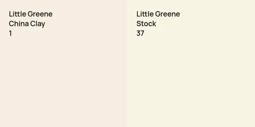 1 China Clay  vs 37 Stock