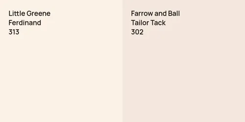 313 Ferdinand vs 302 Tailor Tack