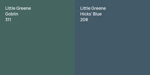 311 Goblin vs 208 Hicks' Blue