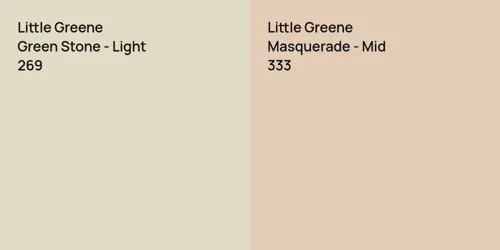 269 Green Stone - Light vs 333 Masquerade - Mid