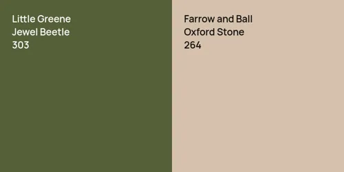 303 Jewel Beetle vs 264 Oxford Stone