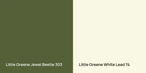 303 Jewel Beetle vs 74 White Lead